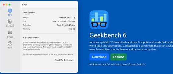 geekbench6 v6.0.0 ֻܲԹ